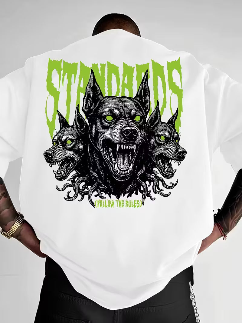 Men's Mesh Panel Sports Short Sleeve T-Shirt in American